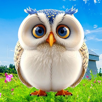 Owl Acrylic Hanging Ornaments PW-WG8596D-03-1