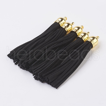 Faux Suede Tassel Pendant Decorations FIND-T003-A26-1