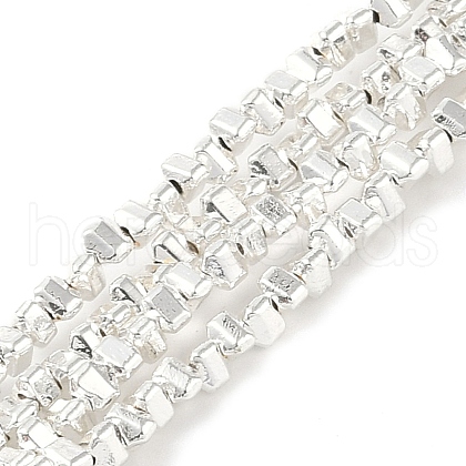 Electroplated Synthetic Non-Magnetic Hematite Beads Strands G-U003-14B-1