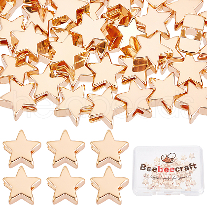 Beebeecraft Long-Lasting Plated Brass Beads KK-BBC0002-23-1