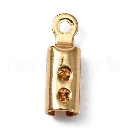 316 Surgical Stainless Steel Folding Crimp Ends FIND-WH0045-46A-1
