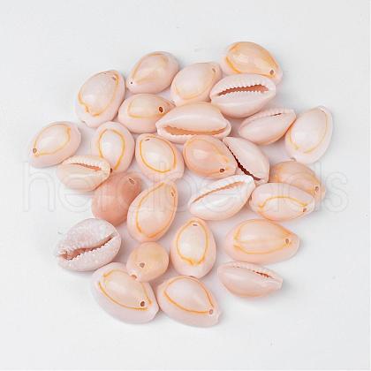 Cowrie Shell Pendants X-PTS057Y-1