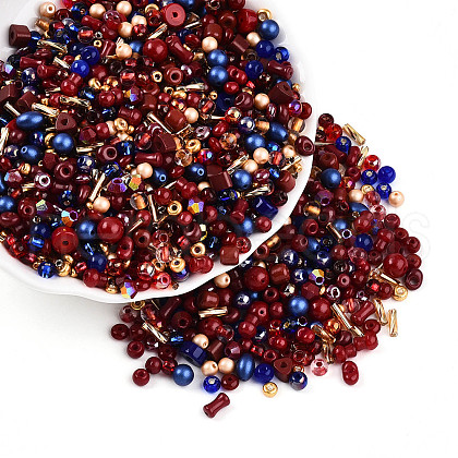 Glass Seed Beads SEED-N007-13O-1