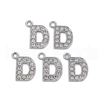 Alloy Pendants ALRI-N039-001D-RS-1