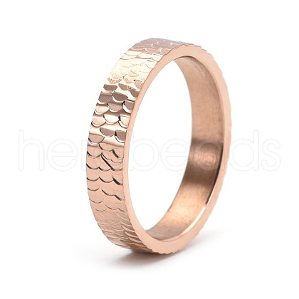 Stainless Steel Chunky Rings PW-WGDB03E-12-1