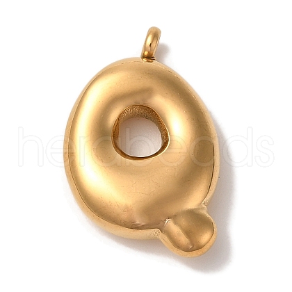 Ion Plating(IP) 304 Stainless Steel Pendants STAS-M017-08G-18-1