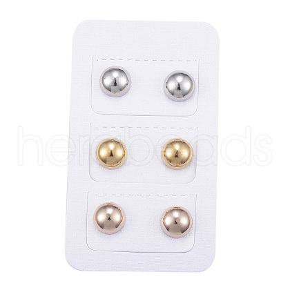 304 Stainless Steel Ear Studs EJEW-G210-01-1