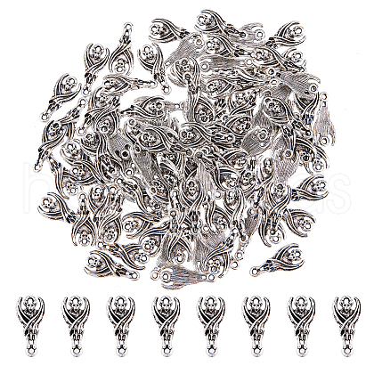 DICOSMETIC 100Pcs Tibetan Style Alloy Pendant FIND-DC0006-03-1