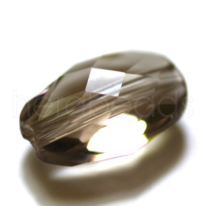 Imitation Austrian Crystal Beads SWAR-F063-13x10mm-29-1