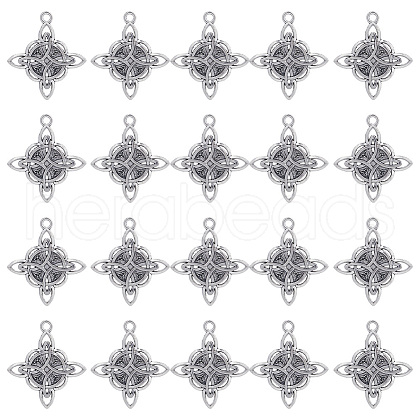 SUNNYCLUE 50Pcs Tibetan Style Alloy Pendants FIND-SC0007-81-1