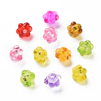 Transparent Acrylic Beads MACR-N013-005-1