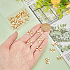 BENECREAT 30Pcs Brass Pendants KK-BC0013-10-3