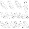 Beebeecraft 30Pcs Alloy Pinch Bails FIND-BBC0001-72B-1