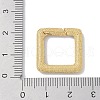 Rack Plating Brass Micro Pave Cubic Zirconia Twister Clasps KK-NH0002-08G-01-3