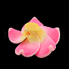 Handmade Polymer Clay 3D Flower Plumeria Beads CLAY-Q192-30mm-10-2