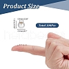 ARRICRAFT 100Pcs 925 Sterling Silver Beads STER-AR0001-12-2