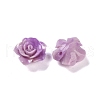Synthetic Coral 3D Flower Rose Beads CORA-A005-14mm-27-3