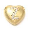 Rack Plating Brass Micro Pave Cubic Zirconia Pendants KK-I722-04G-Z-1