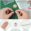 Unicraftale 100Pcs 304 Stainless Steel Beads FIND-UN0016-19-4