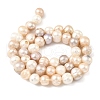 Natural Cultured Freshwater Pearl Beads Strands PEAR-B004-13A-01A-4