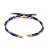 Nylon Cord Silder Bracelets MAK-C003-03G-24-4