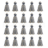 Tibetan Style Alloy Pendants FIND-WH0162-20AB-1