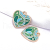 Bohemia Style Alloy Enamel Pendants PW-WG44489-03-1