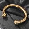 304 Stainless Steel Cuff Bangles BJEW-S161-07G-1