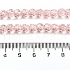 Transparent Glass Beads EGLA-A035-T6mm-D20-5