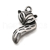 Retro 304 Stainless Steel Pendants STAS-L284-16AS-02-1