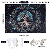 Polyester Decorative Wall Tapestry AJEW-WH0323-72-2