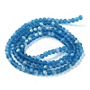 Imitation Jade Glass Beads Strands EGLA-YW0003-19A-23-3