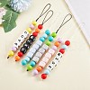 108 Pcs White Cube Silicone Beads Letter Number Square Dice Alphabet Beads with 2mm Hole Spacer Loose Letter Beads for Bracelet Necklace Jewelry Making JX438B-7