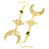 304 Stainless Steel Dangle Earrings for Women EJEW-F338-07G-2