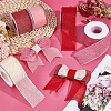MAYJOYDIY US 5 Rolls 5 Colors Burlap Lace Rolls OCOR-MA0001-32-4
