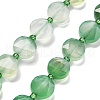 Dyed & Heated Natural Agate Beads Strands G-C116-A84-01-2