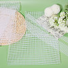 Plastic Mesh Canvas Sheets DIY-WH0581-55-4