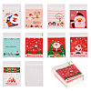  200Pcs 10 Colors Christmas Theme Plastic Bakeware Bag OPP-TA0001-04-12