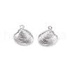 Non-Tarnish 201 Stainless Steel Charms STAS-N0014-52P-1