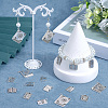 SUNNYCLUE 60Pcs 5 Styles Tibetan Style Alloy Pendants for Teachers' Day TIBEP-SC0003-05-4