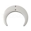 Non-Tarnish 304 Stainless Steel Connector Charms STAS-B056-27P-1