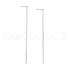 Non-Tarnish 304 Stainless Steel Stud Earring Finding STAS-E161-07P-1