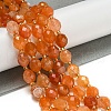 Natural Orange Botswana Agate Beads Strands G-N342-45-1