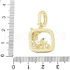 Brass Enamel Pendants KK-F886-03G-12-3