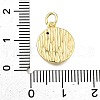Brass Micro Pave Cubic Zirconia Pendants KK-S523-02G-3