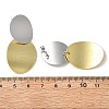 Brass Dangle Stud Earrings EJEW-S262-03GP-3