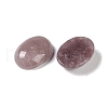Natural Strawberry Quartz Cabochons G-B080-01A-05-2