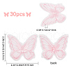 Gorgecraft 30pcs Handmade Organza Woven Costume Accessories DIY-GF0005-35C-2