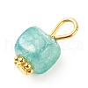 Natural Agate Pendants X-PALLOY-JF01586-02-4