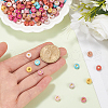 SOFPLATE 600Pcs Opaque Acrylic Beads PACR-SP0001-02A-3